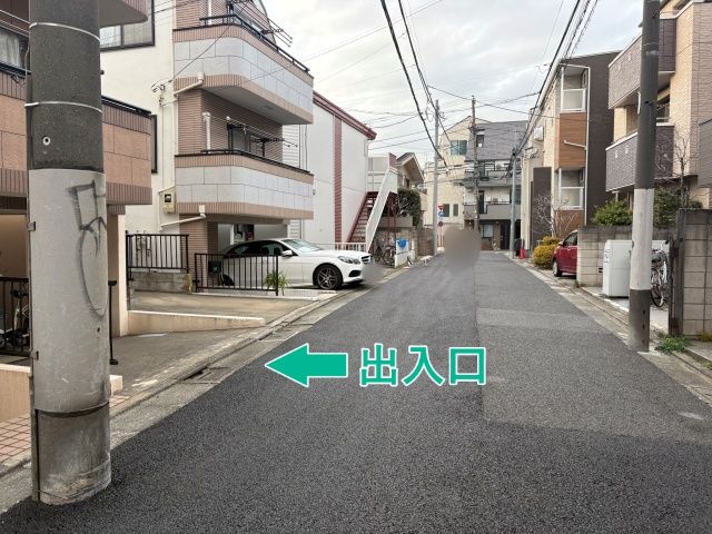 [690f3]北千束2丁目18▽個宅アキッパ駐車場の駐車場写真