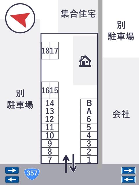 akippa今井3-1駐車場の駐車場写真