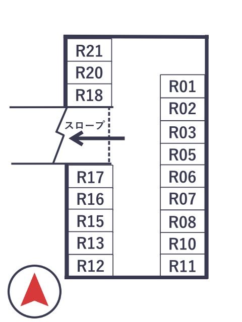 大阪特殊鋼管製造所駐車場【屋上】の駐車場写真
