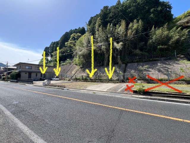 波佐見町の駐車場写真