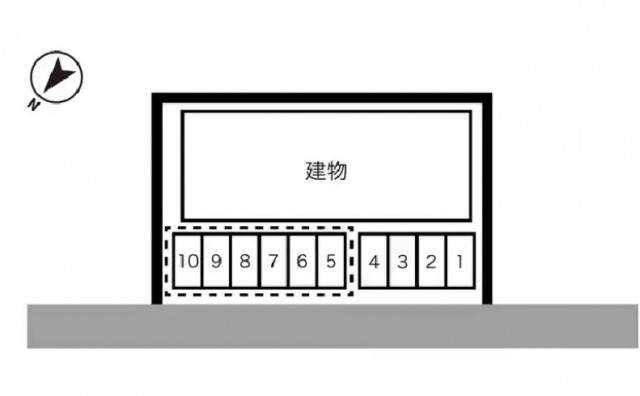 南足柄市岩原147-4駐車場　※平日・祝日ご利用の駐車場写真