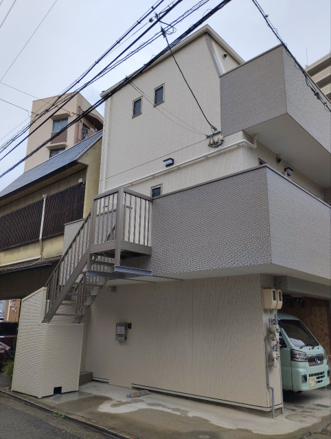 広島県広島市南区南蟹屋1-1-19南蟹屋公園斜め向駐車場の駐車場写真