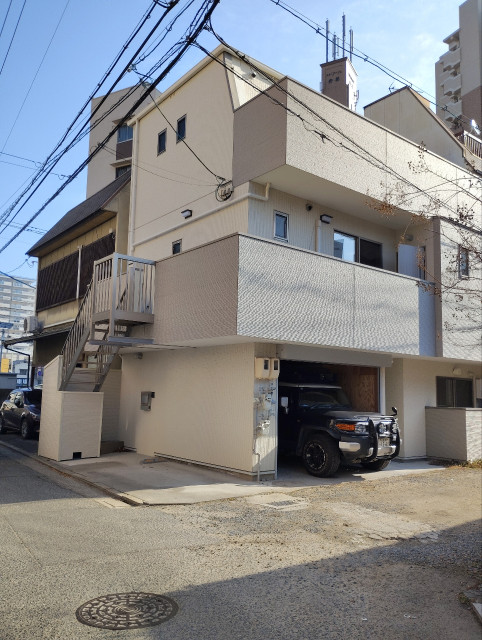 広島県広島市南区南蟹屋1-1-19南蟹屋公園斜め向駐車場の駐車場写真