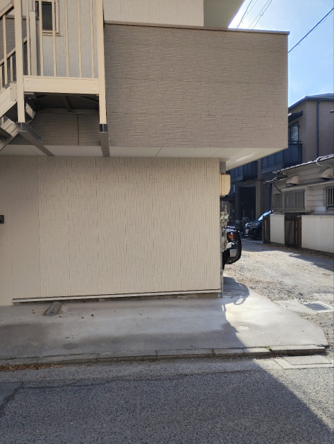 広島県広島市南区南蟹屋1-1-19南蟹屋公園斜め向駐車場の駐車場写真