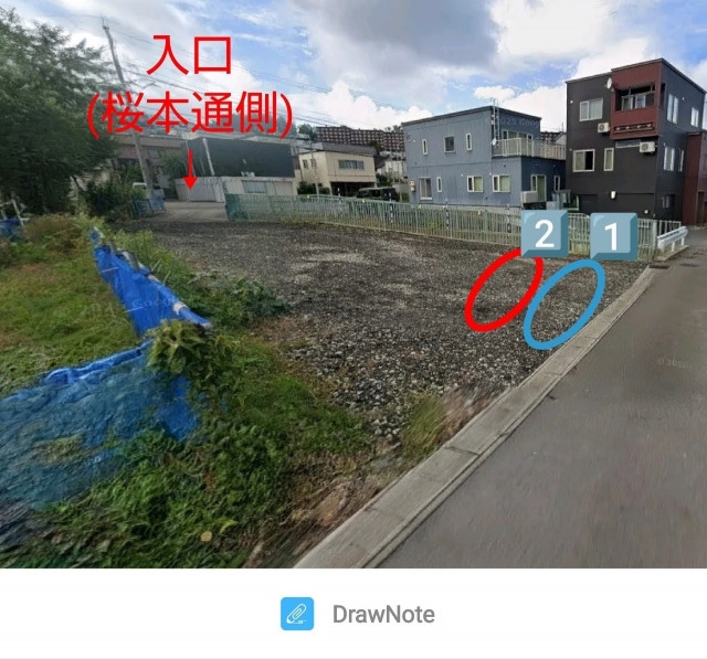 akippa/桜2-2-14駐車場の駐車場写真