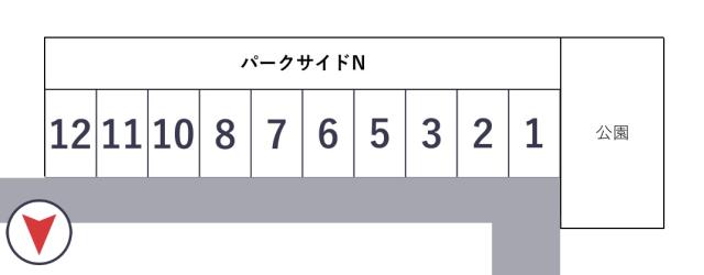 パークサイドN駐車場の駐車場写真