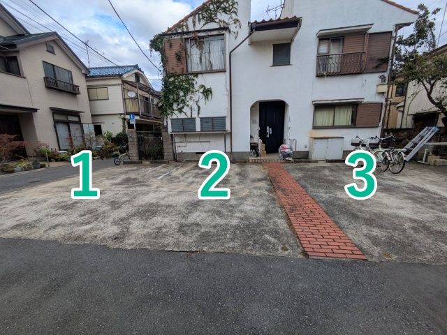 [6b714]上十条5丁目 個宅アキッパ駐車場の駐車場写真