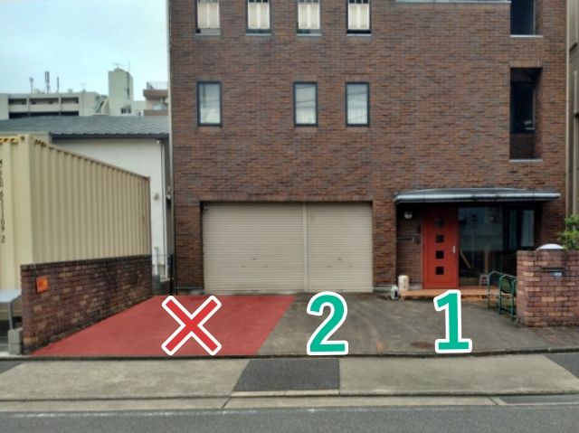 北区山田1-9-17駐車場の駐車場写真