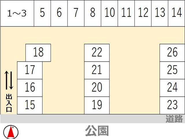 駐車場区画図