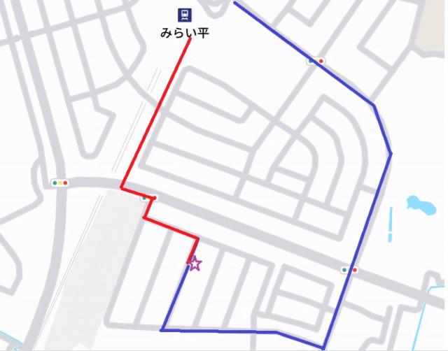 みらい平陽光台 NSDの駐車場写真