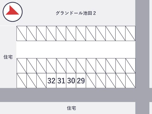 [6c1e4]池田駐車場の駐車場写真