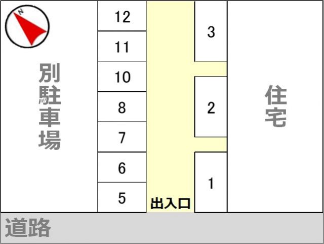 駐車場区画図