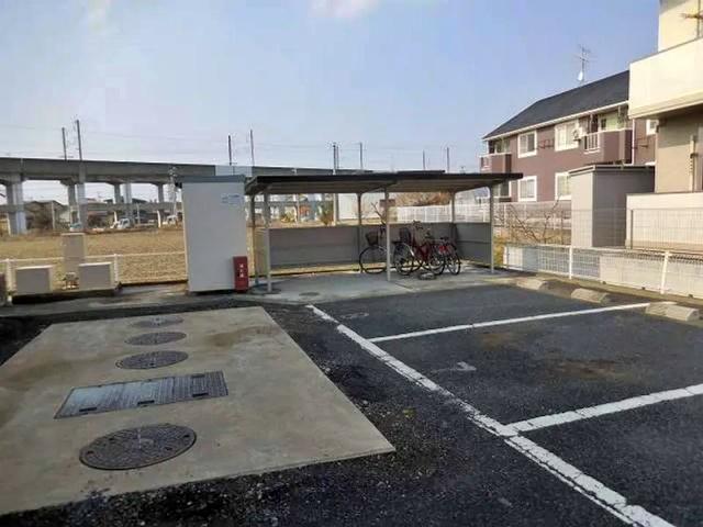 レオパレスエルミタージュⅡ駐車場【24897】の駐車場写真