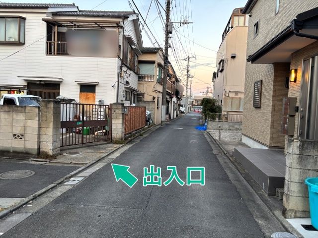 [6c85b]本木1丁目◯個宅アキッパ駐車場の駐車場写真