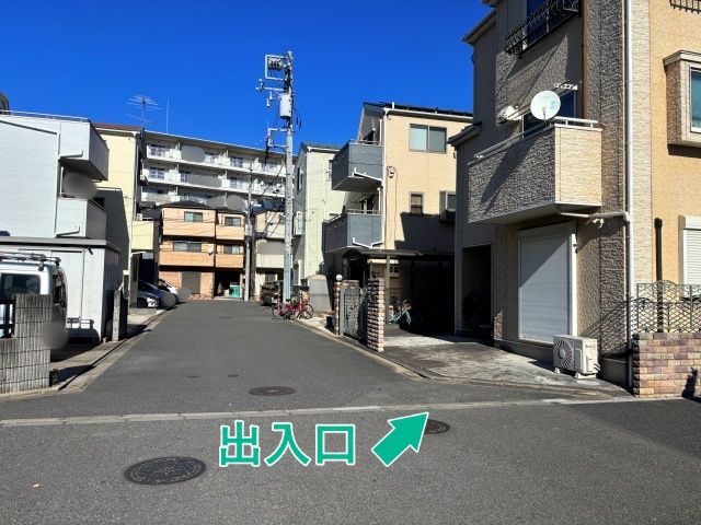 [6d1e8]扇1丁目55◯個宅アキッパ駐車場の駐車場写真