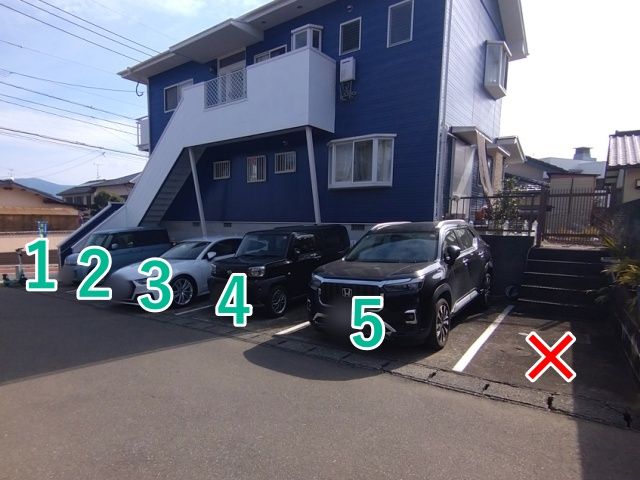 東月隈3-4-12駐車場の駐車場写真