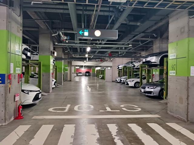 JRWD堂島タワー地下2F駐車場【155cm以下】【平日 午前パック：7:00~12:00】の駐車場写真