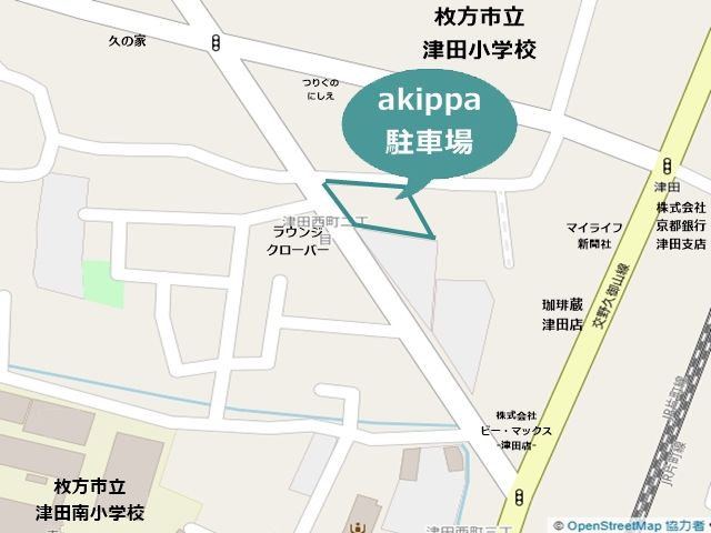 駐車場周辺地図