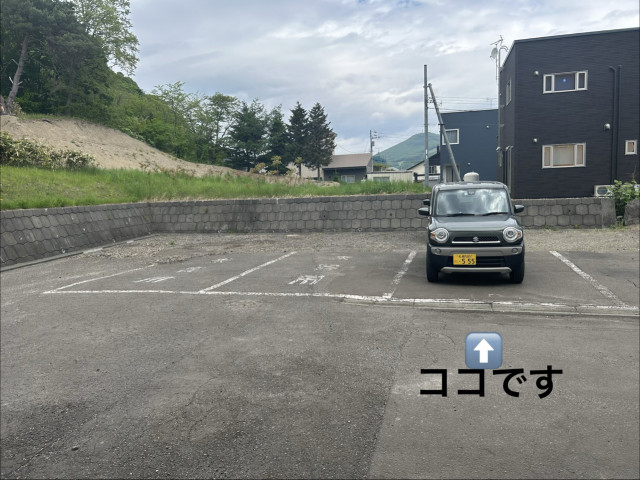 川沿9条4丁目1-2 B棟104駐車場の駐車場写真