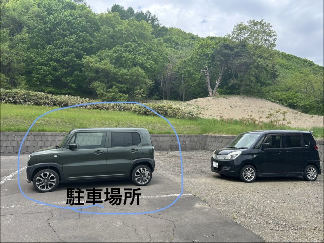 川沿9条4丁目1-2 B棟104駐車場の駐車場写真