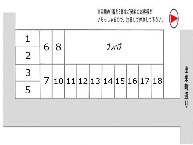 全体の区画図です。
