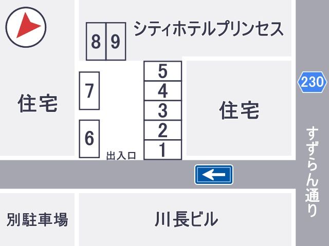駐車場区画図
