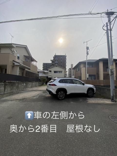 白木原3丁目駐車場 1番奥側の駐車場写真