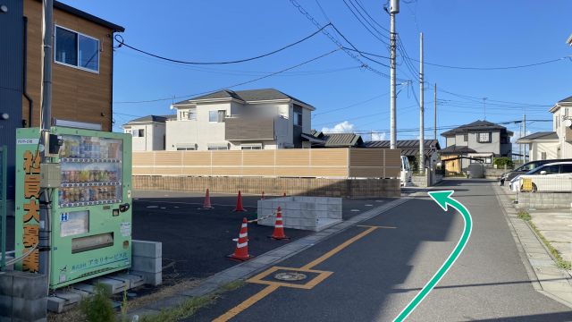 吉川市上内川akippa駐車場の駐車場写真