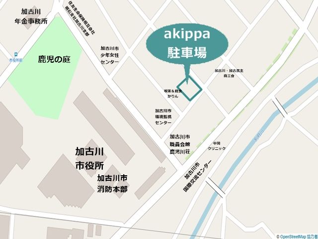 駐車場周辺地図