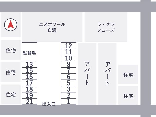 駐車場区画図