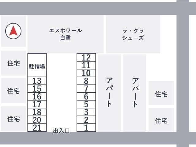 駐車場区画図
