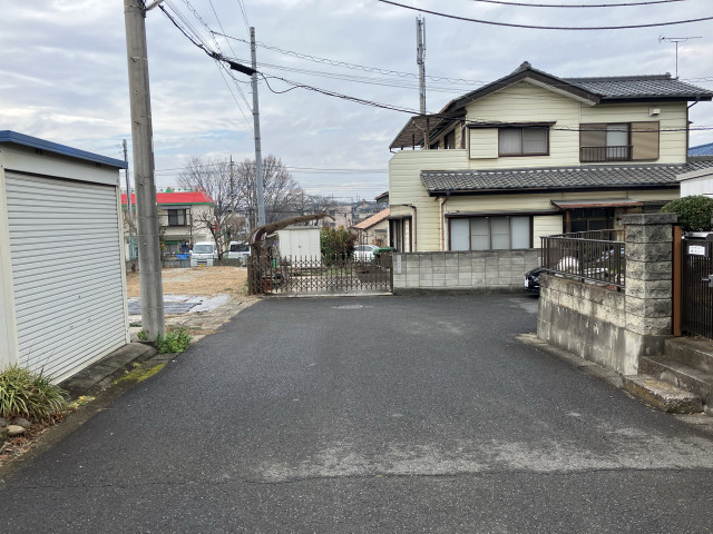 五代3丁目駐車場　県営住宅北側の駐車場写真