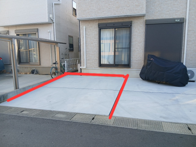 広野ゴルフ場駅前　駐車場の駐車場写真