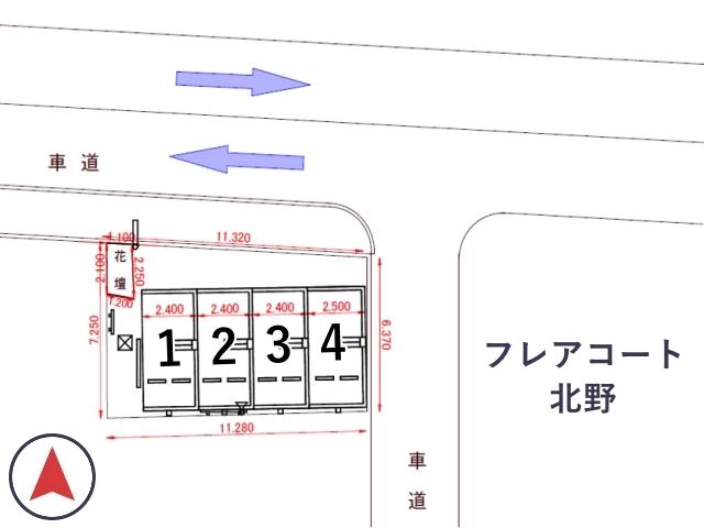 十三元今里第2駐車場の駐車場写真