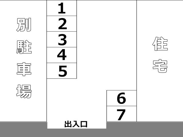 区画図でスペースの位置をご確認ください