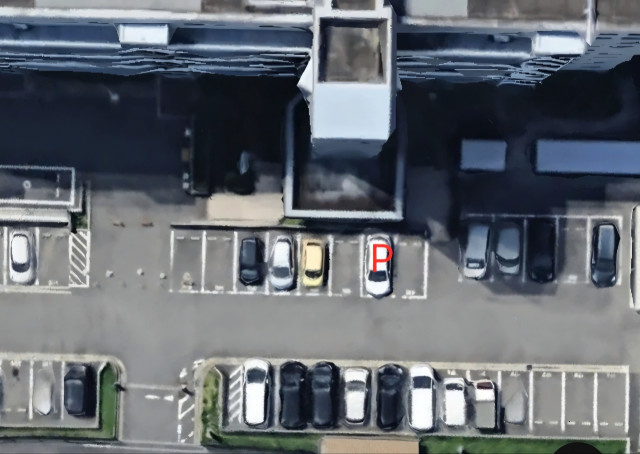 山田西1-23-A13駐車場の駐車場写真