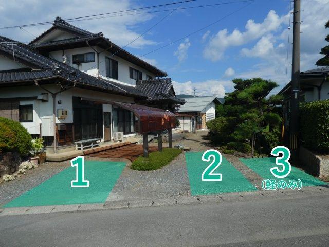 諏訪市豊田ふみで第2駐車場【1~4】トライアスロン・マラソン等の駐車場写真