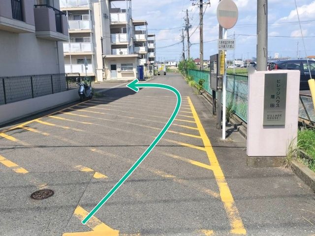 ビレッジハウス増田【W-179】駐車場※1号棟付近の駐車場写真