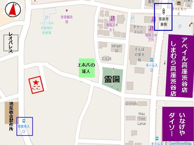 周辺の地図です。