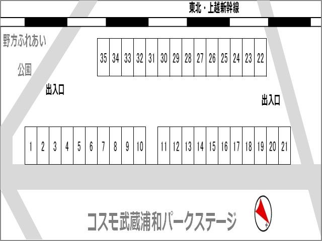 駐車場区画図