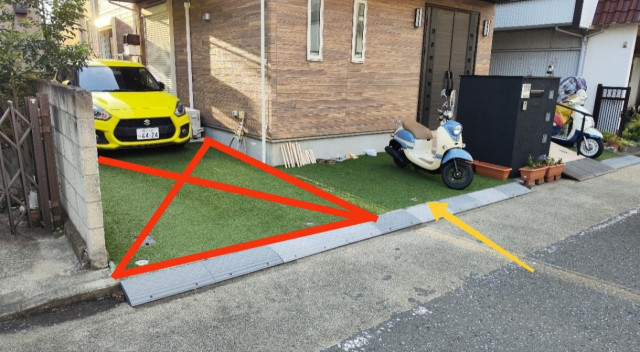 境木商店街土田家駐輪場の駐車場写真