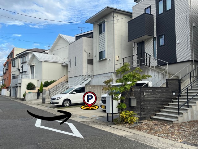 akippa 名東区⭐︎山の手3丁目　個人宅　時間貸し可能の駐車場写真