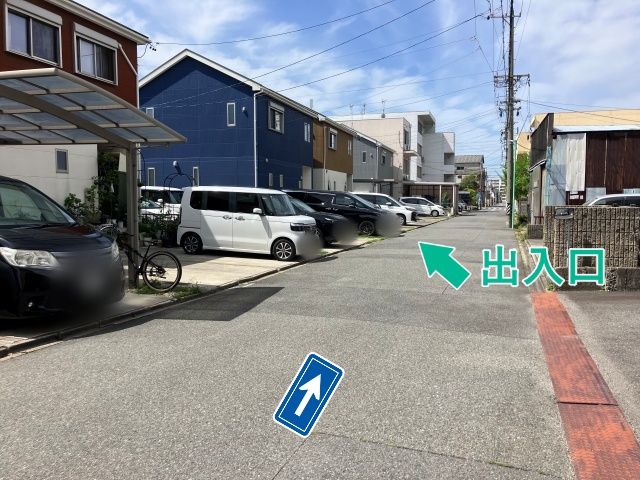 [74c19]中割町4丁目 個宅駐車場の駐車場写真