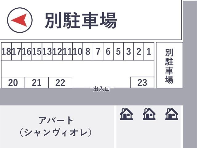 ○築山モータープールの駐車場写真