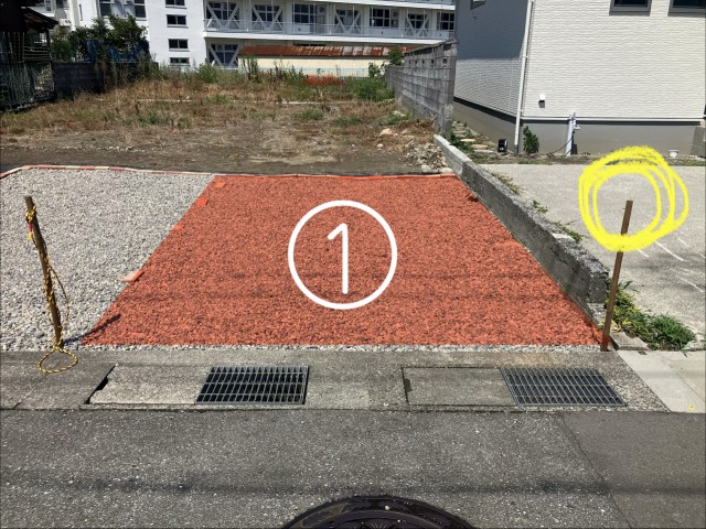 富山市常盤台駐車場　駅徒歩14分の駐車場写真