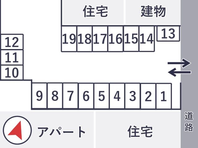 秦駐車場(9)の駐車場写真