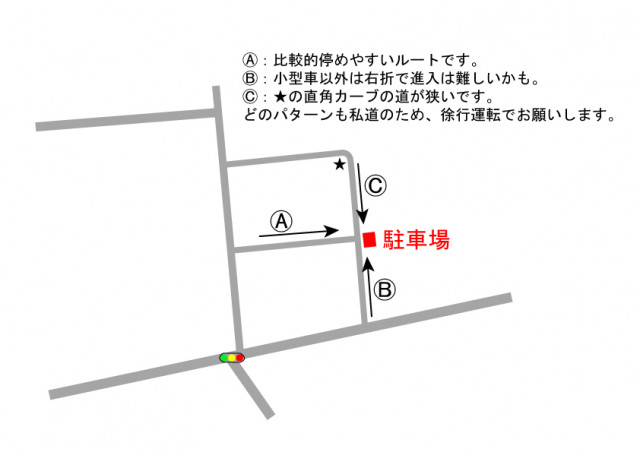 【軽専用】柏木3丁目8駐車場②（①もあります）の駐車場写真