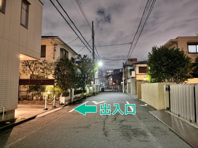 [7638f]東雪谷3丁目23▽個宅アキッパ駐車場の駐車場写真