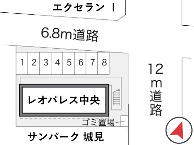 レオパレス中央駐車場【14031】の駐車場写真