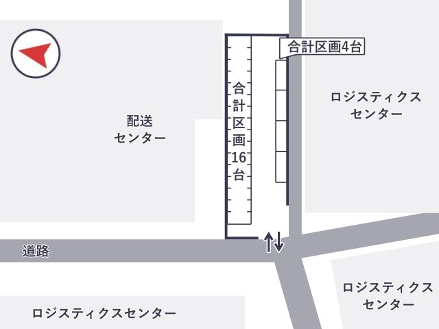 小牧基地航空祭第1駐車場の駐車場写真